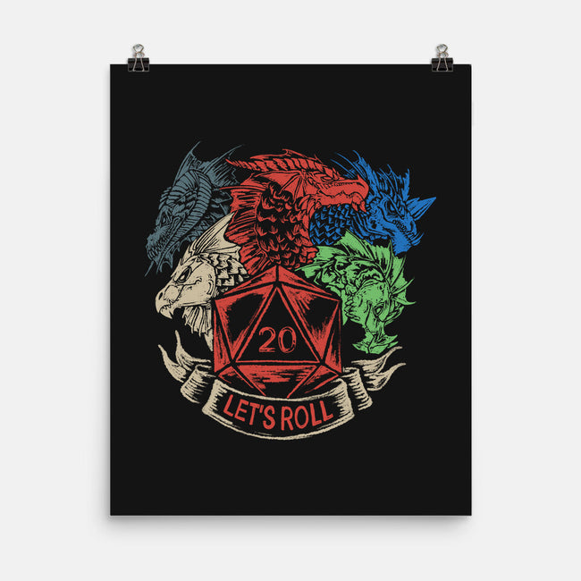 Let's Roll Tiamat-none matte poster-marsdkart