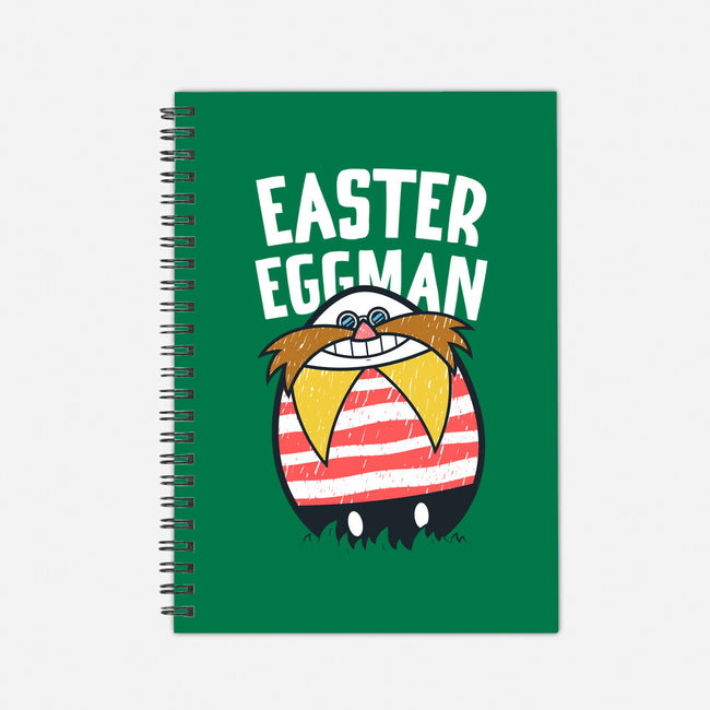 Easter Eggman-none dot grid notebook-krisren28