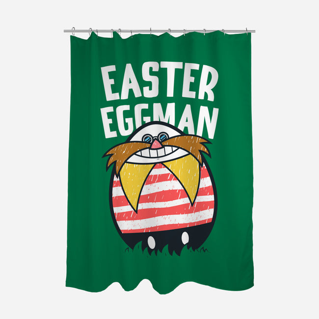 Easter Eggman-none polyester shower curtain-krisren28