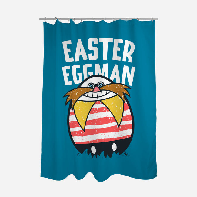 Easter Eggman-none polyester shower curtain-krisren28