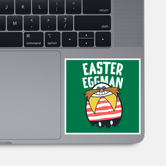 Easter Eggman-none glossy sticker-krisren28