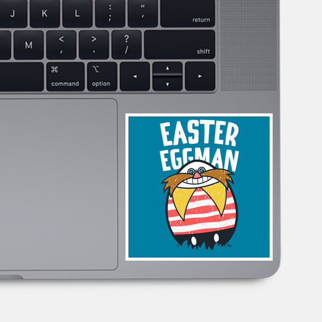 Easter Eggman-none glossy sticker-krisren28