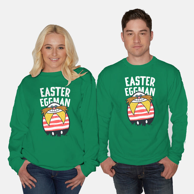 Easter Eggman-unisex crew neck sweatshirt-krisren28