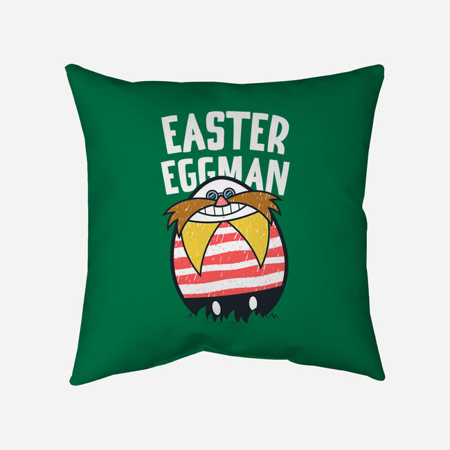 Easter Eggman-none removable cover throw pillow-krisren28