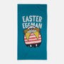 Easter Eggman-none beach towel-krisren28