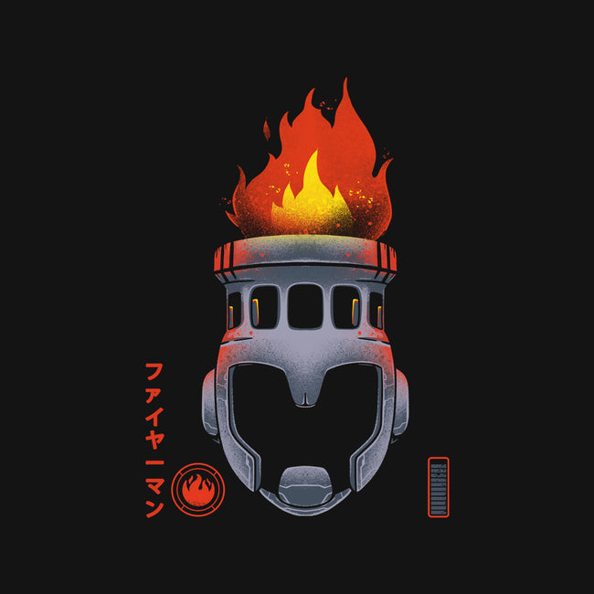 Fire-Man-none glossy sticker-RamenBoy