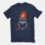 Fire-Man-mens basic tee-RamenBoy