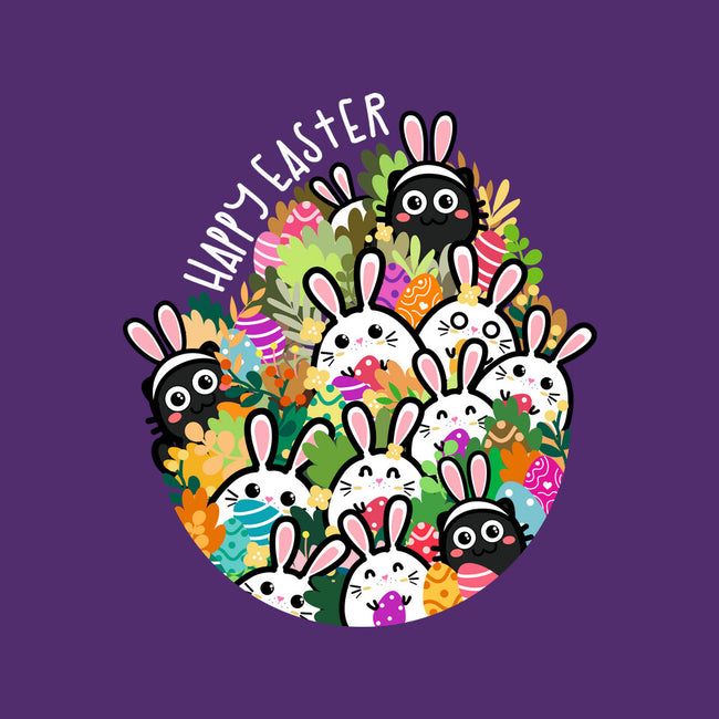 Easter Bunnies-womens off shoulder sweatshirt-bloomgrace28