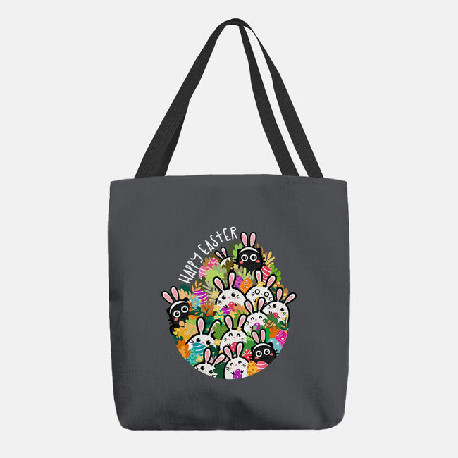 Easter Bunnies-none basic tote bag-bloomgrace28