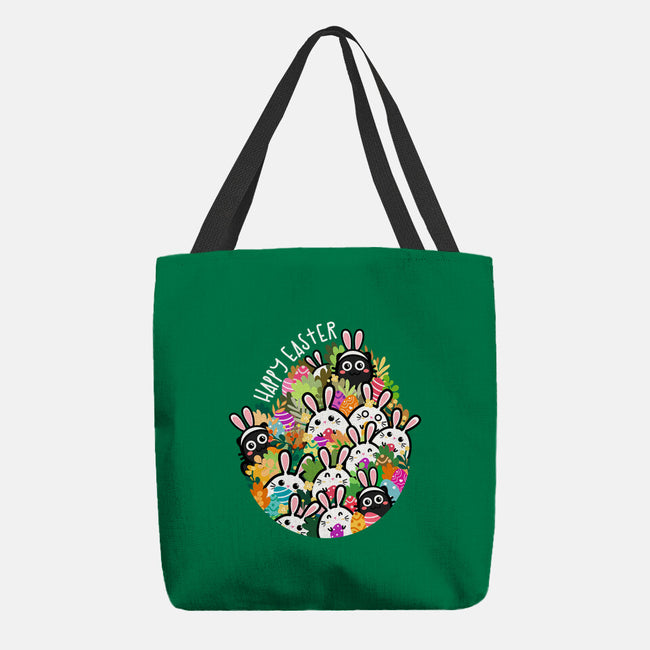 Easter Bunnies-none basic tote bag-bloomgrace28