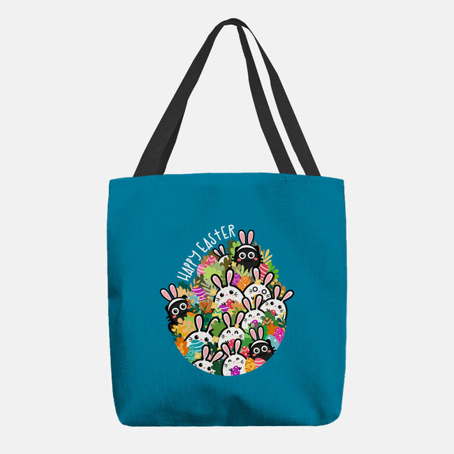 Easter Bunnies-none basic tote bag-bloomgrace28