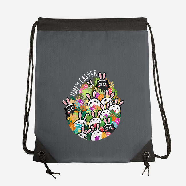 Easter Bunnies-none drawstring bag-bloomgrace28