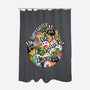 Easter Bunnies-none polyester shower curtain-bloomgrace28