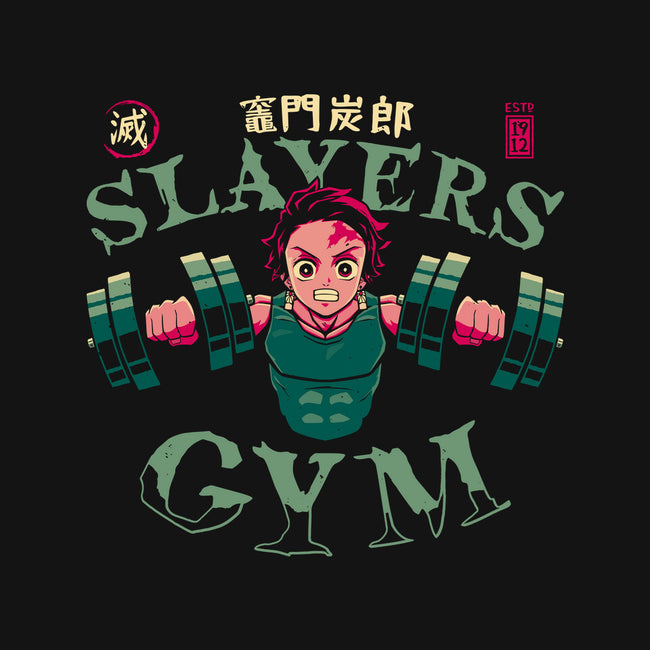Tanjiro Slayers Gym-womens fitted tee-teesgeex