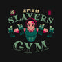 Tanjiro Slayers Gym-womens fitted tee-teesgeex
