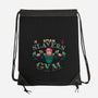 Tanjiro Slayers Gym-none drawstring bag-teesgeex