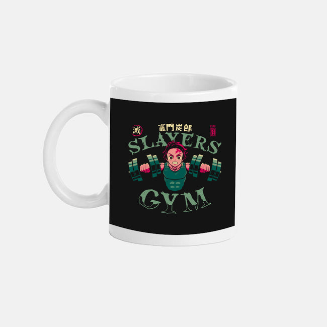 Tanjiro Slayers Gym-none mug drinkware-teesgeex