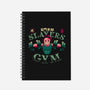 Tanjiro Slayers Gym-none dot grid notebook-teesgeex