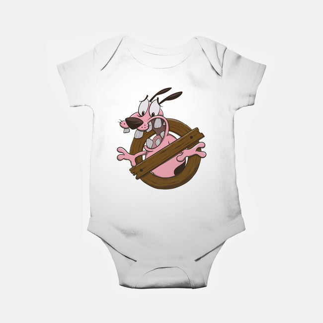 Dogbusters-baby basic onesie-Claudia