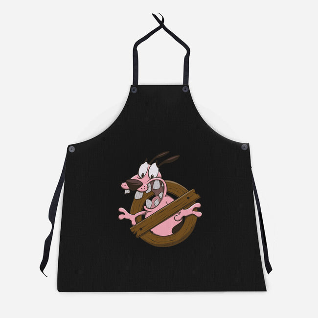 Dogbusters-unisex kitchen apron-Claudia