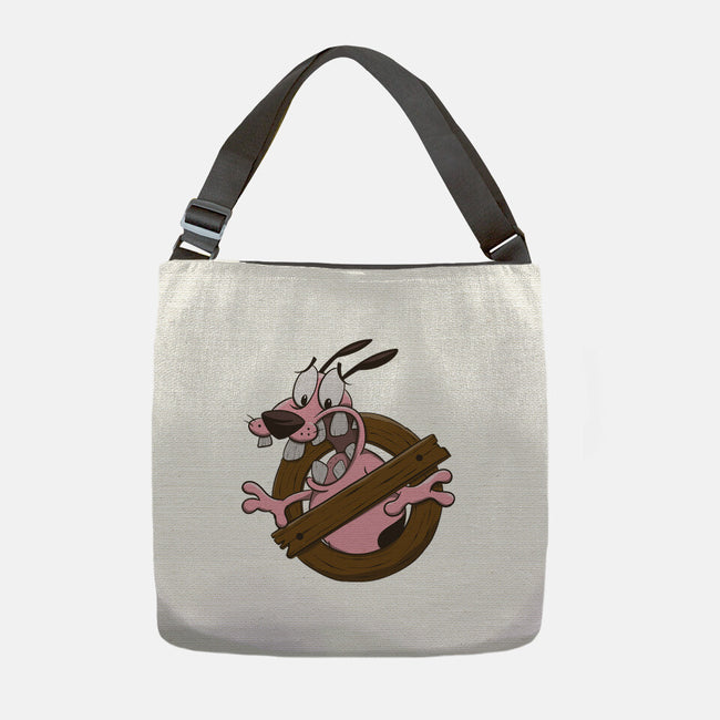 Dogbusters-none adjustable tote bag-Claudia