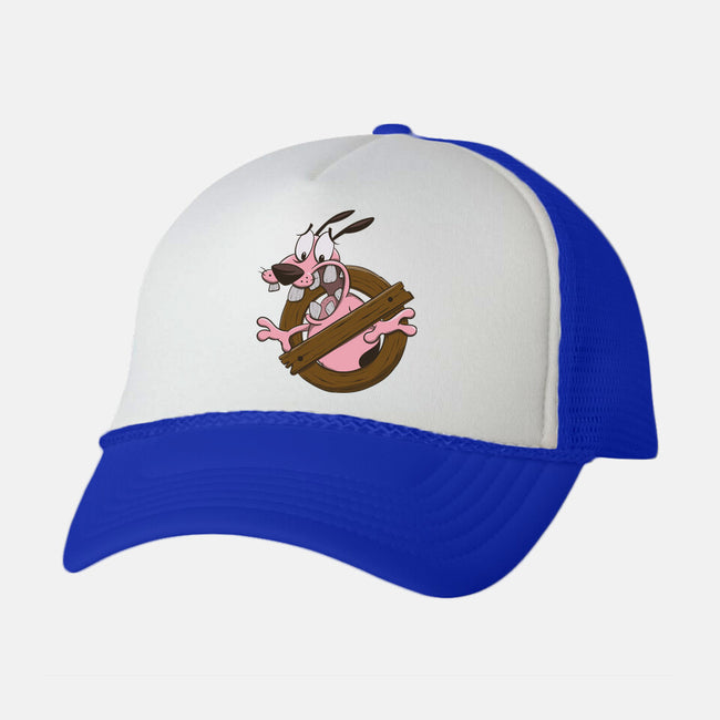 Dogbusters-unisex trucker hat-Claudia