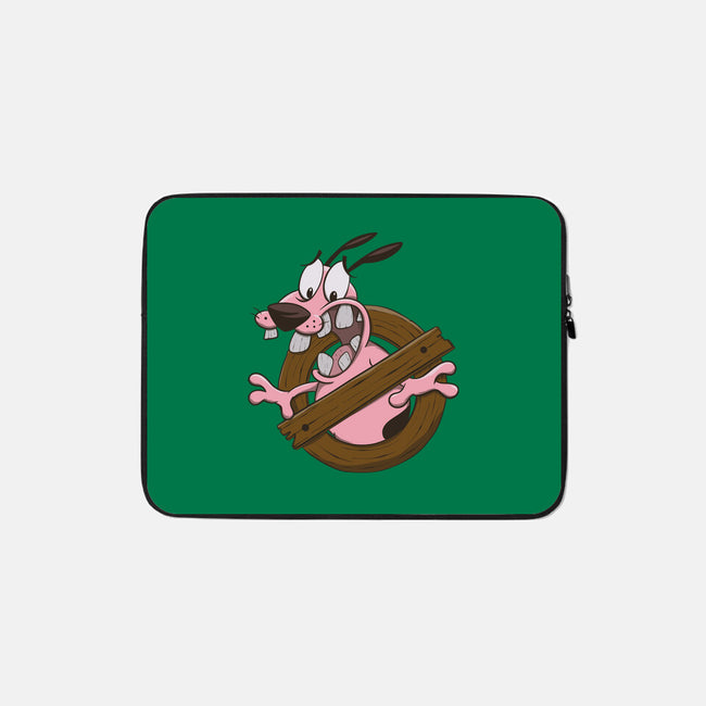 Dogbusters-none zippered laptop sleeve-Claudia