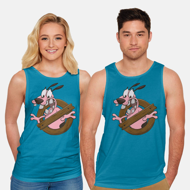 Dogbusters-unisex basic tank-Claudia