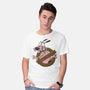 Dogbusters-mens basic tee-Claudia