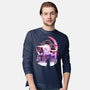 Red Moon Breathing-mens long sleeved tee-marsdkart