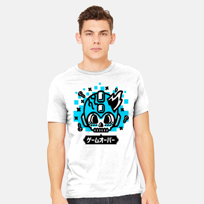 Game Over Rokkuman-mens heavyweight tee-demonigote