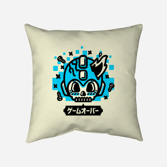 Game Over Rokkuman-none removable cover throw pillow-demonigote