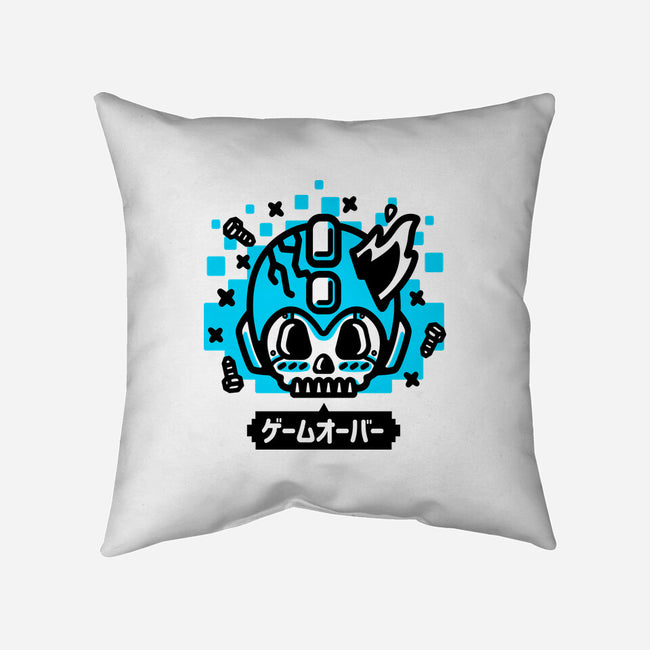 Game Over Rokkuman-none removable cover throw pillow-demonigote