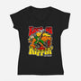 Keep On Rippin-womens v-neck tee-demonigote