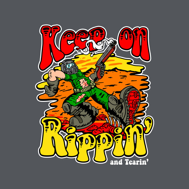 Keep On Rippin-womens basic tee-demonigote