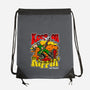 Keep On Rippin-none drawstring bag-demonigote