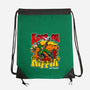 Keep On Rippin-none drawstring bag-demonigote