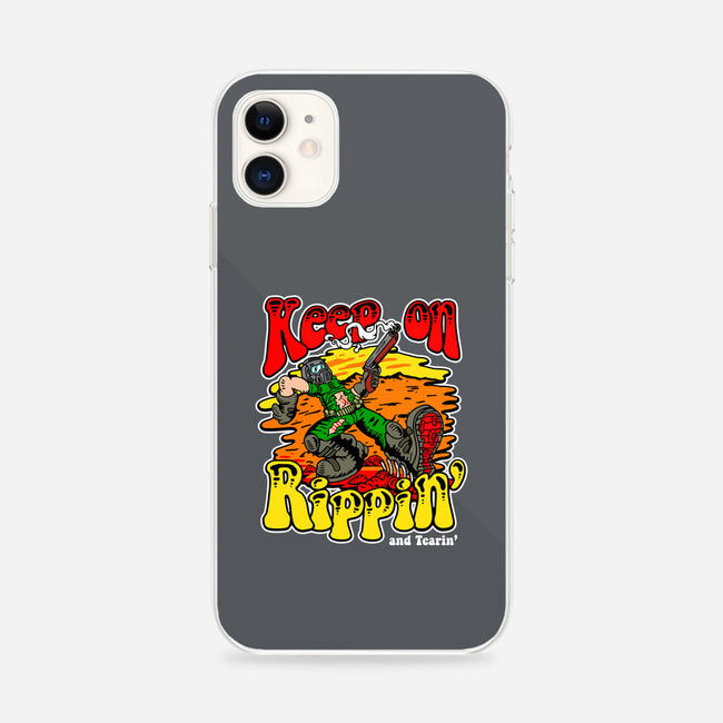 Keep On Rippin-iphone snap phone case-demonigote