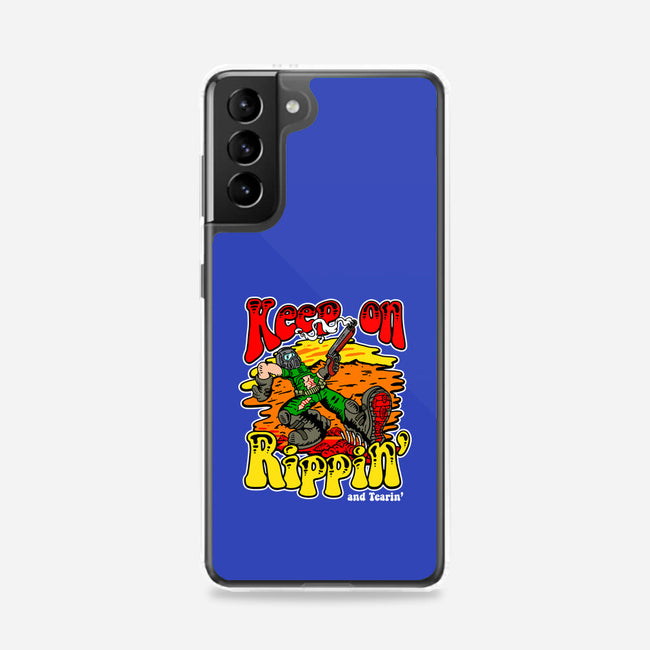 Keep On Rippin-samsung snap phone case-demonigote