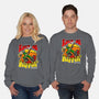 Keep On Rippin-unisex crew neck sweatshirt-demonigote