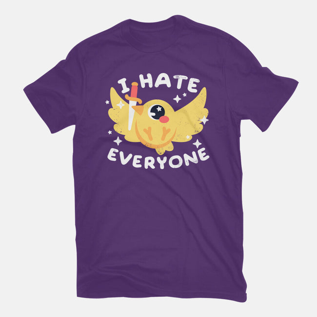 Bird I Hate Everyone-womens basic tee-NemiMakeit