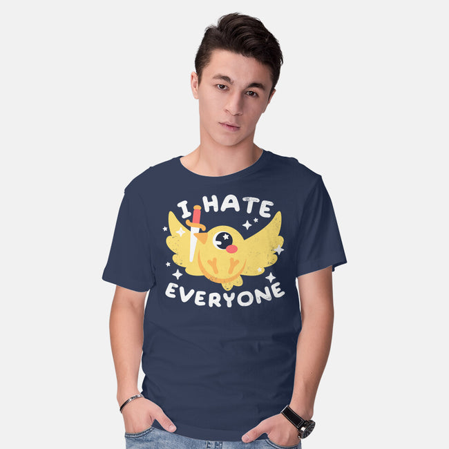 Bird I Hate Everyone-mens basic tee-NemiMakeit