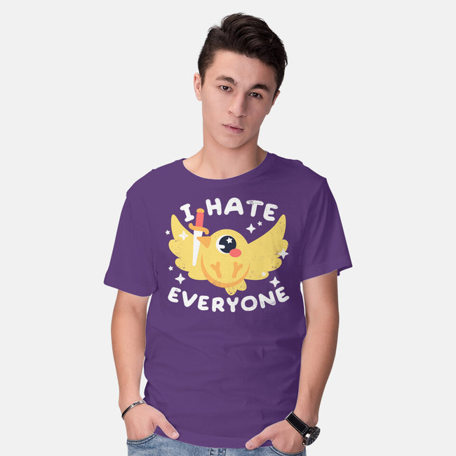 Bird I Hate Everyone-mens basic tee-NemiMakeit