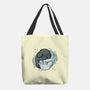 Poodle Yin Yang-none basic tote bag-xMorfina