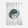 Poodle Yin Yang-none polyester shower curtain-xMorfina