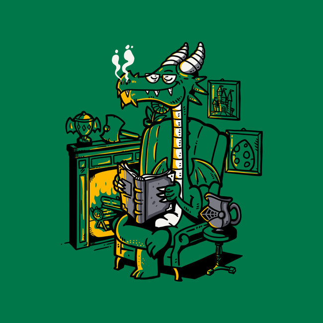 Chill Dragon-womens basic tee-demonigote