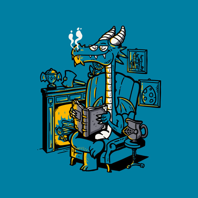 Chill Dragon-womens basic tee-demonigote