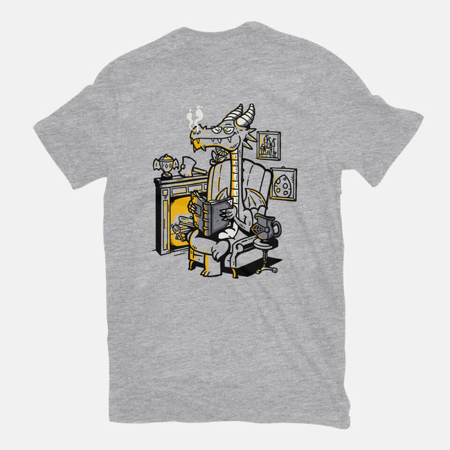 Chill Dragon-womens basic tee-demonigote