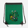 Chill Dragon-none drawstring bag-demonigote