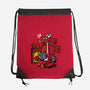 Chill Dragon-none drawstring bag-demonigote